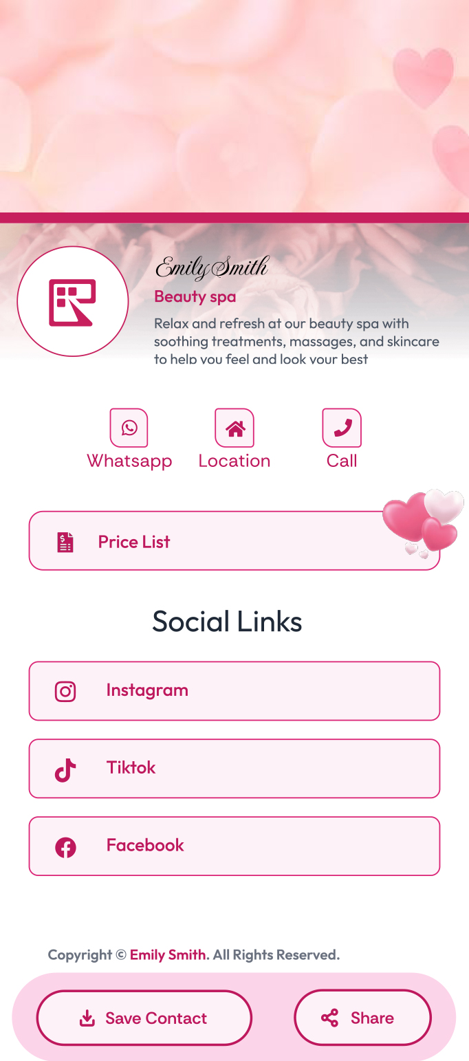Beauty Shop Theme