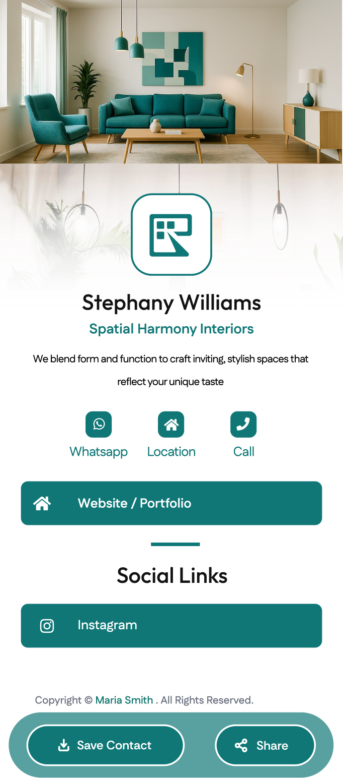 Interior Designer Theme